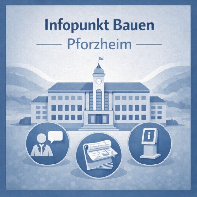 Infopunkt Bauen im Technischen Rathaus eröffnet